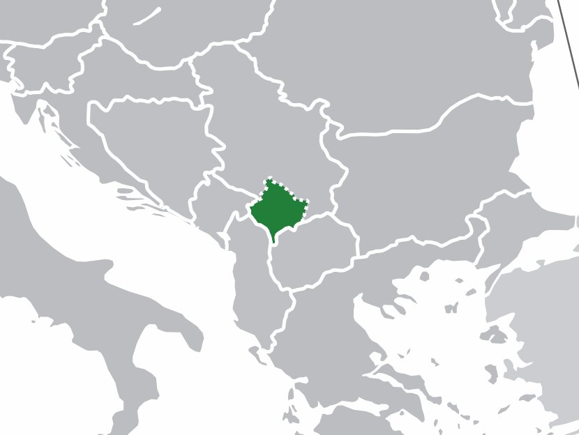 Kosovo Map