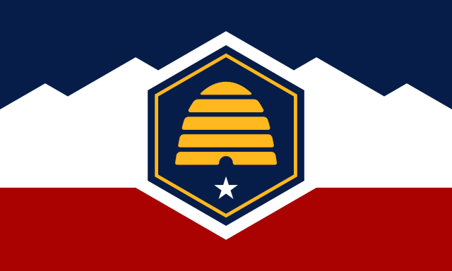 Old Utah flag