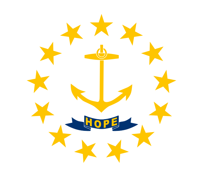 Old Rhode Island flag