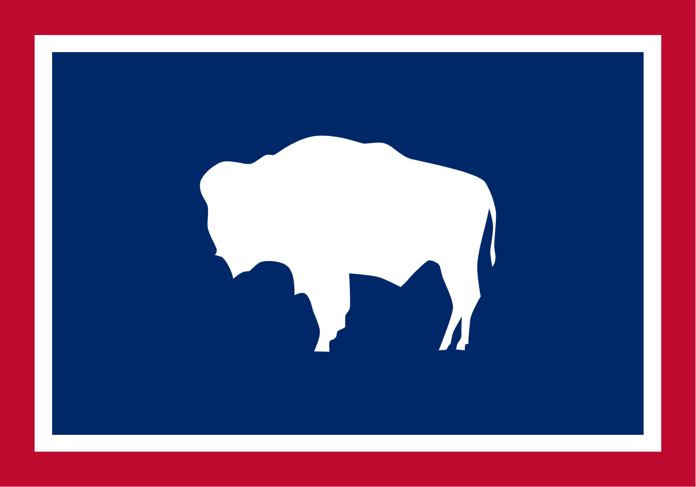New Wyoming flag